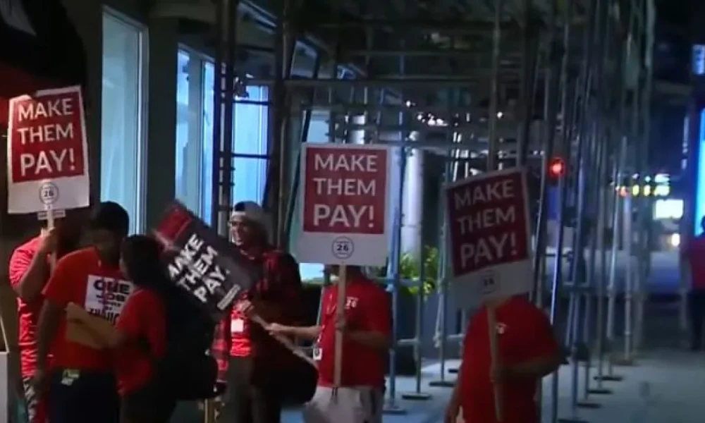 Απεργία 10.000 ξενοδοχοϋπαλλήλων σε πολλές πόλεις των ΗΠΑ-Ζητούν αυξήσεις μισθών και προσλήψεις (Βίντεο)